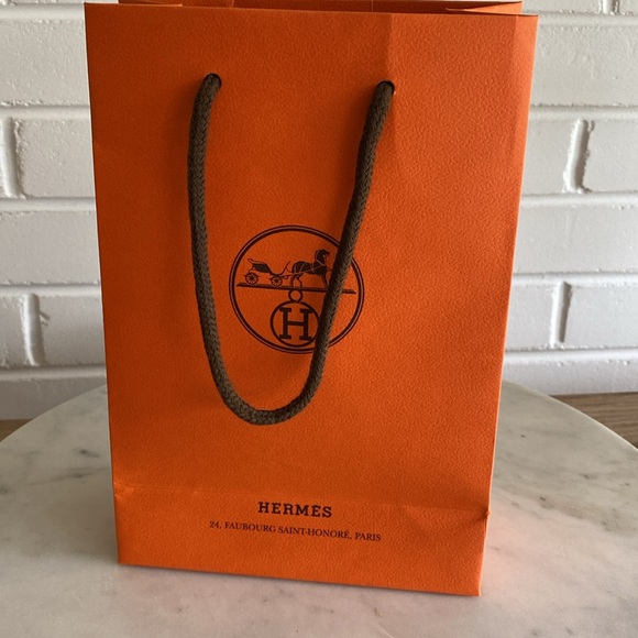 EUC Authentic HERMES Shopping Bag ❤️ Gift Bag - Picture 3 of 6